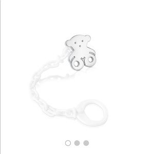 TOUS Bear Pacifier Holder NWT